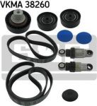 SKF VKMA 38260 поликлиновой ременный комплект на 3 (E36)