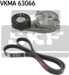 SKF VKMA 63066 поликлиновой ременный комплект на HONDA CIVIC IX (FK)