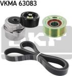 SKF VKMA 63083 поликлиновой ременный комплект на HONDA ACCORD VIII универсал