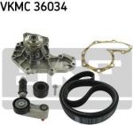 SKF VKMC 36034 Водяной насос + комплект ручейковых ремней