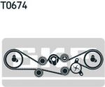 SKF VKMC 98109-3 водяной насос + комплект зубчатого ремня на SUBARU LEGACY IV универсал (BL, BP, B13_)