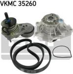 SKF VKMC35260 Приводной комплект с помпой OPEL, ASTRA G, ASTRA H 1.6/1.8 05->, CORSA D, MERIVA, SIGNUM, VECTRA C, ZAFIRA B, ASTRA TwinTop, MERIVA, SIGNUM (5PK1550)