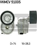 SKF VKMCV 51005 Ролик натяжной, поликлиновой ремень