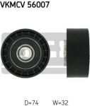 SKF VKMCV 56007 паразитный / ведущий ролик, поликлиновой ремень на SCANIA P,G,R,T - series