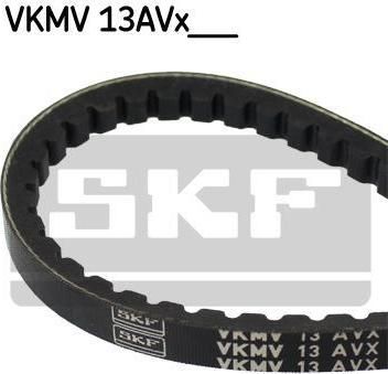 SKF VKMV 13AVx1350 клиновой ремень на DE LOREAN DMC-12