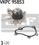 SKF VKPC 95853 водяной насос на HYUNDAI ACCENT II седан (LC)