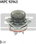 SKF VKPC92943 Насос водяной INFINITI FX35/FX45 (S50) 02-/NISSAN TEANA (J31) 2,3 03-