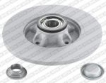 SNR KF159.62U Диск тормозной CITROEN BERLINGO/C4/PEUGEOT 308/PARTNER 06- задний с подшип.с АБС