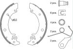 Spidan 30352 комплект тормозных колодок на PEUGEOT 505 Break (551D)