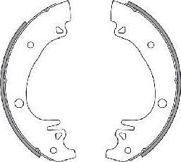 Spidan 30455 комплект тормозных колодок на PEUGEOT 505 Break (551D)