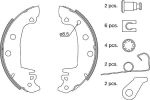 Spidan 30527 комплект тормозных колодок на PEUGEOT 305 I Break (581D)