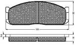 Spidan 31459 комплект тормозных колодок, дисковый тормоз на MAZDA E-SERIE фургон (SR2)