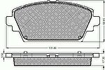 Spidan 32787 комплект тормозных колодок, дисковый тормоз на NISSAN PRIMERA Hatchback (P12)