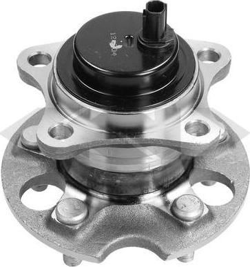 Spidan 72444 комплект подшипника ступицы колеса на TOYOTA HIGHLANDER (_MHU4_, _GSU4_, _ASU4_)