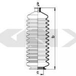 Spidan 83832 пыльник, рулевое управление на RENAULT CLIO I (B/C57_, 5/357_)