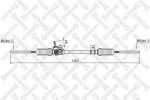 Stellox 00-35003-SX рулевой механизм на RENAULT 19 I (B/C53_)