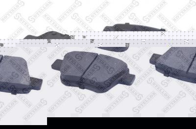 Stellox 000 025-SX комплект тормозных колодок, дисковый тормоз на SKODA OCTAVIA (1Z3)