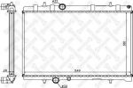 Stellox 10-26122-SX радиатор, охлаждение двигателя на PEUGEOT 407 SW (6E_)