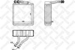 Stellox 10-35217-SX теплообменник, отопление салона на TOYOTA CARINA E седан (_T19_)