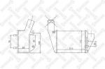 Stellox 10-40098-SX интеркулер на VW PASSAT Variant (3B6)