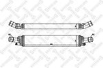 Stellox 10-40184-SX интеркулер на AUDI A4 Allroad (8KH, B8)