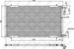 STELLOX Радиатор кондиционера (конденсор) (10-45002-SX)