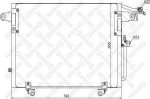 Stellox 10-45303-SX конденсатор, кондиционер на AUDI 100 (4A, C4)