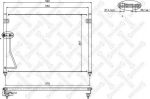 STELLOX 10-45063-SX_радиатор кондиционера! Mazda 626 1.8/ (1045063SX)