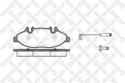 Stellox 1120 002L-SX комплект тормозных колодок, дисковый тормоз на MERCEDES-BENZ VITO автобус (W639)