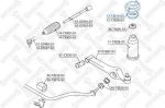 Stellox 12-73019-SX опора стойки амортизатора на DAEWOO MATIZ (KLYA)