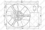 Stellox 29-99427-SX вентилятор, охлаждение двигателя на FIAT DUCATO фургон (244)