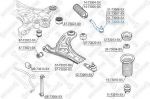 Stellox 51-73009-SX наконечник поперечной рулевой тяги на CHEVROLET AVEO Наклонная задняя часть (T250, T255)