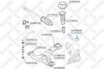STELLOX 51-00390-SX наконечник рулевой правый! Toyota Aygo KGB10/WNB10 05> (5100390SX)