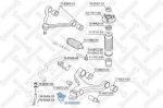 Stellox 52-00238-SX несущий / направляющий шарнир на SSANGYONG KYRON
