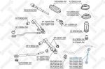 Stellox 56-53025-SX тяга / стойка, стабилизатор на KIA RIO универсал (DC)