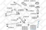 Stellox 56-53028-SX тяга / стойка, стабилизатор на KIA RIO универсал (DC)
