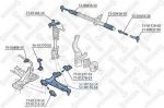 Stellox 57-00133-SX рычаг независимой подвески колеса, подвеска колеса на ALFA ROMEO 147 (937)