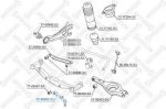 STELLOX 57-00892-SX тяга рулевая!Kia CEED 06> (5700892SX)
