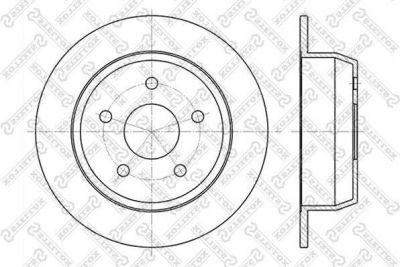 Stellox 6020-9304-SX тормозной диск на JEEP CHEROKEE (XJ)