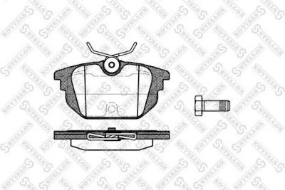 Stellox 703 000-SX комплект тормозных колодок, дисковый тормоз на FIAT MAREA (185)