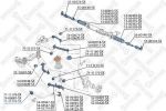 Stellox 71-11178-SX опора, стабилизатор на AUDI A4 Avant (8D5, B5)