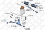 Stellox 71-12443-SX подвеска, рычаг независимой подвески колеса на AUDI 80 Avant (8C, B4)