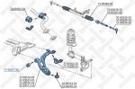 Stellox 77-00877-SX подвеска, рычаг независимой подвески колеса на FIAT PALIO Weekend (178DX)