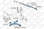 Stellox 77-00878-SX подвеска, рычаг независимой подвески колеса на FIAT STILO (192)