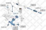 Stellox 77-00927-SX подвеска, рычаг независимой подвески колеса на FORD FOCUS II кабрио