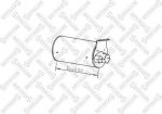 Stellox 82-03092-SX средний / конечный глушитель ог на MAN TGM