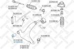 Stellox 87-51079-SX подвеска, рычаг независимой подвески колеса на HYUNDAI ACCENT I (X-3)