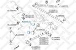 Stellox 87-53040-SX подвеска, рычаг независимой подвески колеса на KIA SORENTO I (JC)