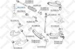Stellox 89-51034-SX опора, стабилизатор на HYUNDAI H100 автобус (P)