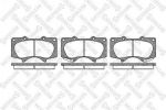 Stellox 999 000L-SX комплект тормозных колодок, дисковый тормоз на MITSUBISHI PAJERO IV (V8_W, V9_W)
